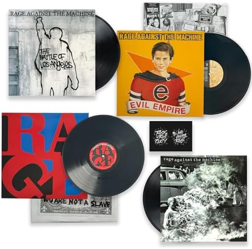 Amazon.com: Rage Against The Machine Vinyl Collection: Original